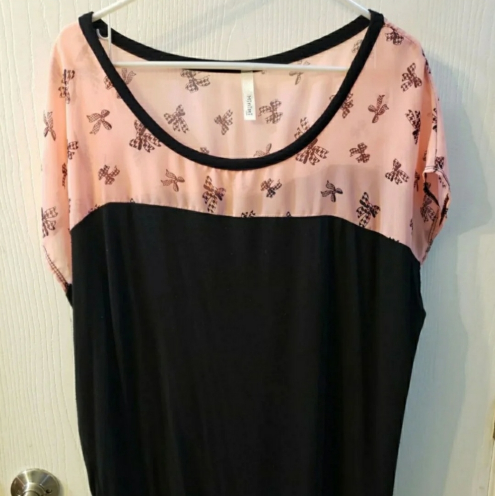 Pink Bow Blouse